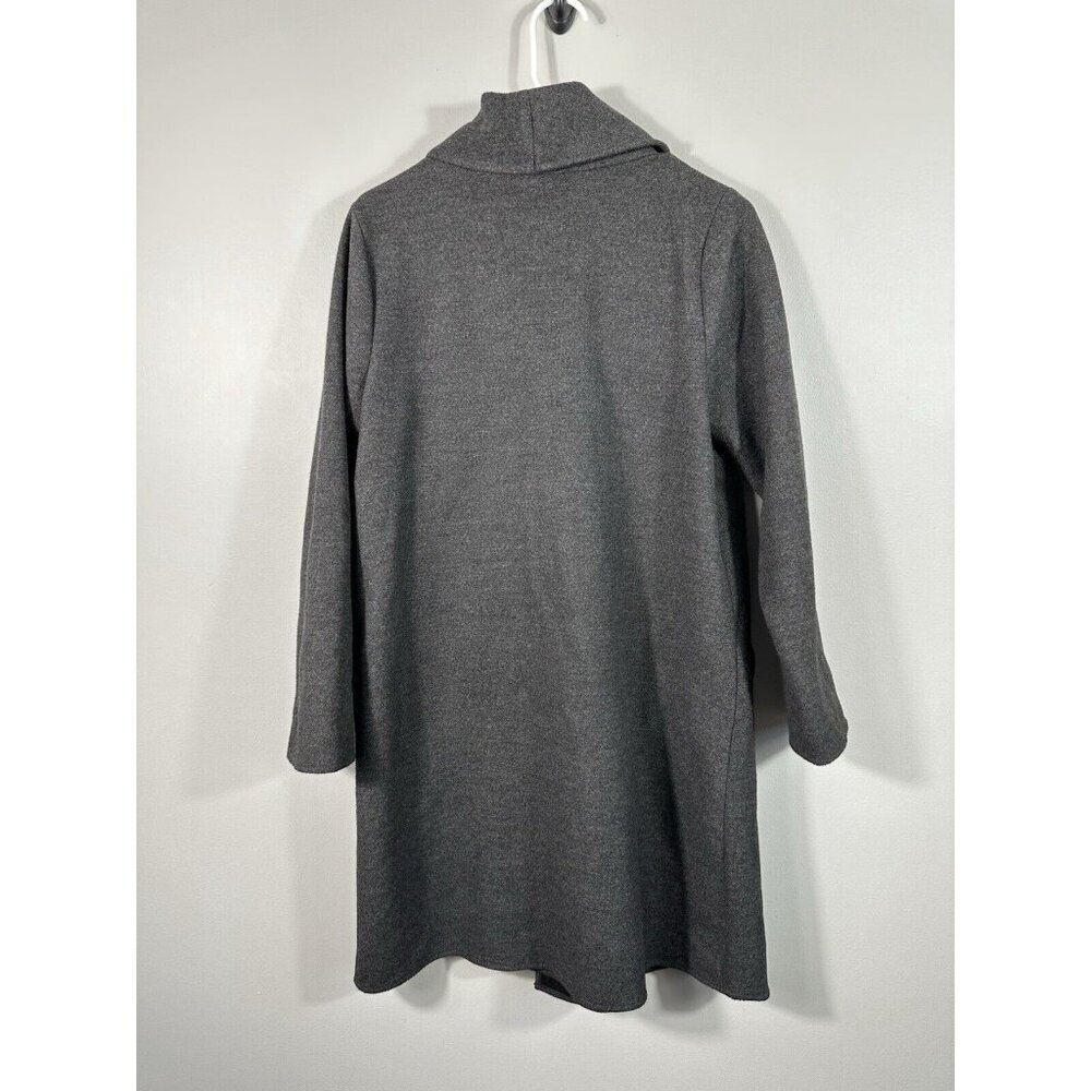 J Jill Pure‎ Jill Coat Womens Extra Small Gray Coatigan Cardigan Soft - Picture 2 of 10